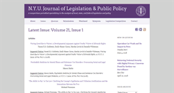 Desktop Screenshot of nyujlpp.org